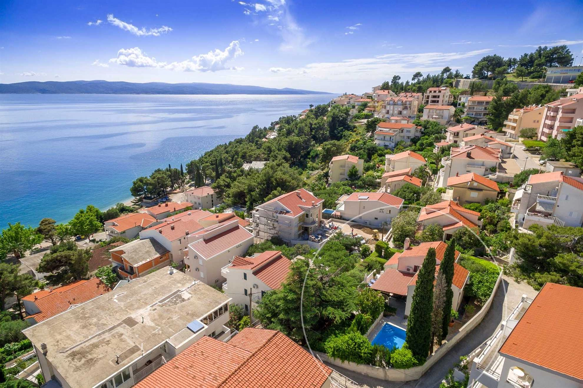 Obiteljska Villa Skalinada s privatnim bazenom, Baška Voda