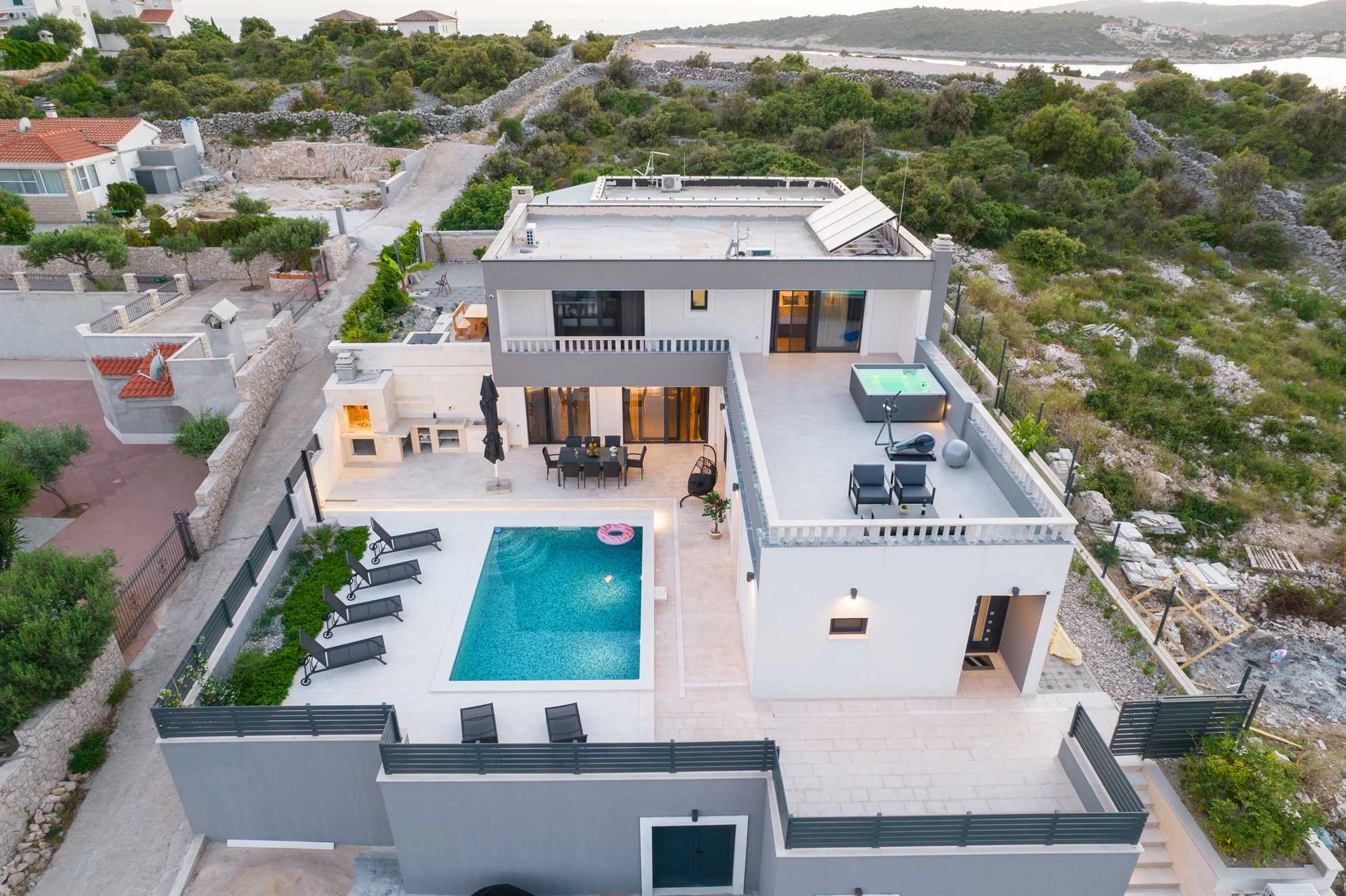 Orvas Villa 302, family villa, private heated pool