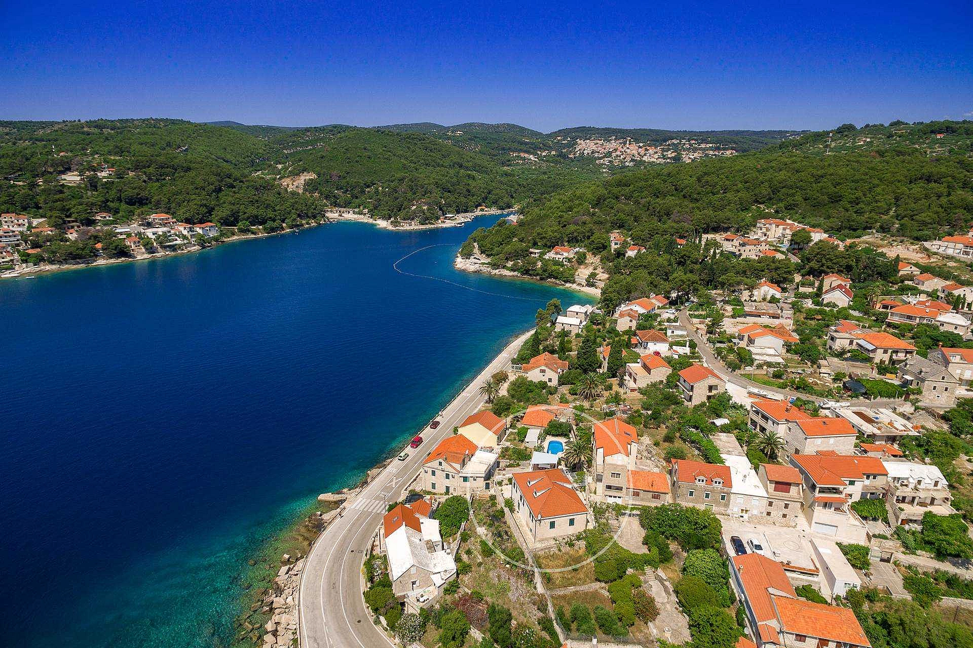 Villa Mir Vami blizu plaže, privatni bazen, Sumartin, otok Brač