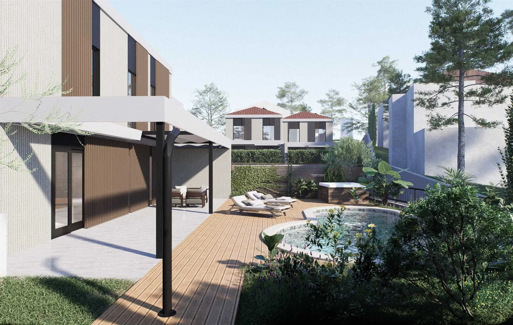 Villa Liza with private pool near the beach