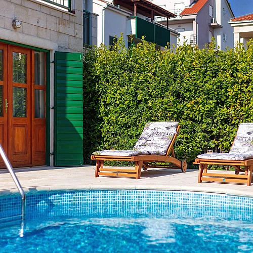 Villa Liza with private pool near the beach