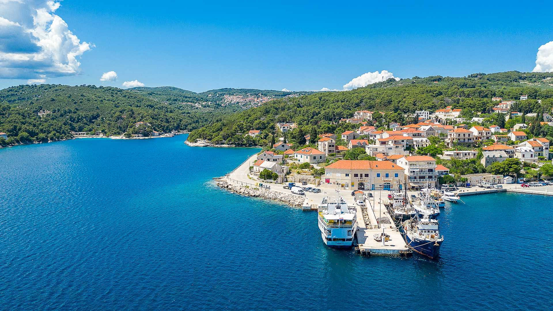 Traditional Villa Bonaca in Sumartin with private pool, Brač Island, near sea