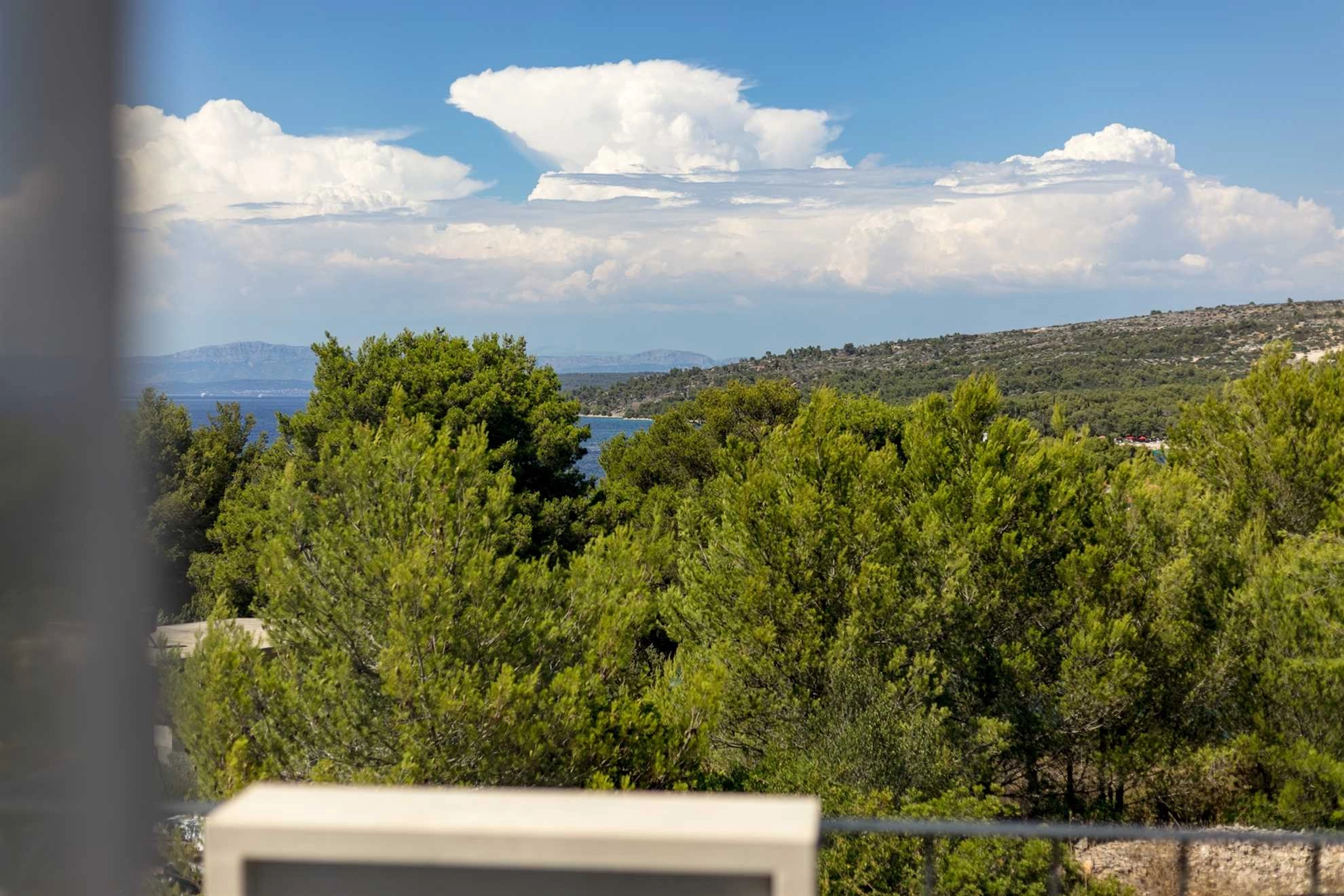 Family Villa Makarac with private pool near the sea, Brac Island