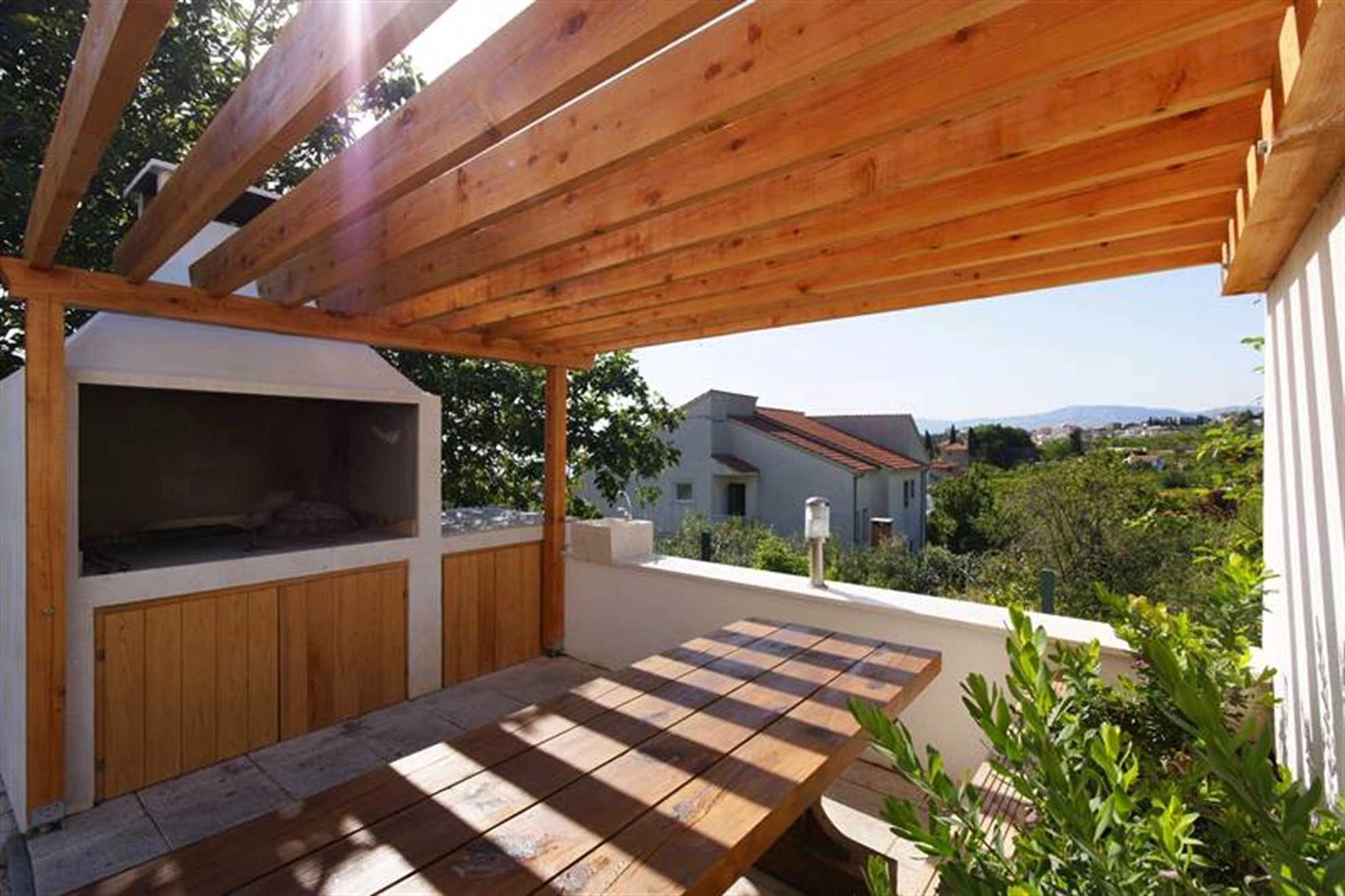 Moderna Villa Mermaid u Podstrani, privatni grijani bazen