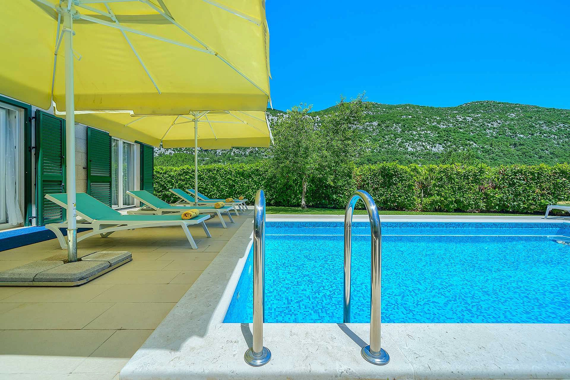 Villa Župa in Dalmatian Hinterland with private pool near Biokovo