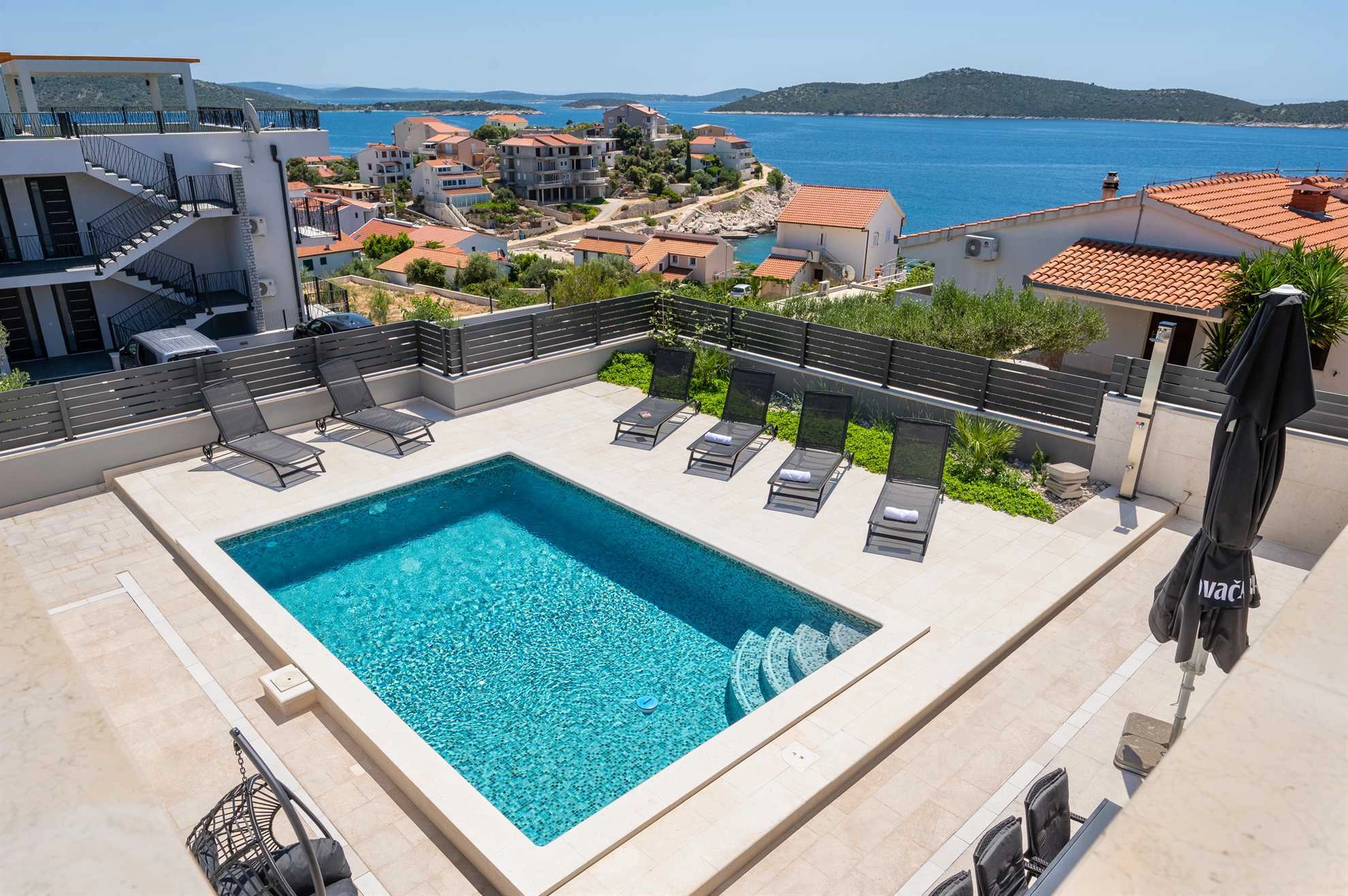 Orvas Villa 302, family villa, private heated pool